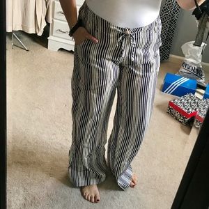 🆕! NWT Stripe Linen Pants